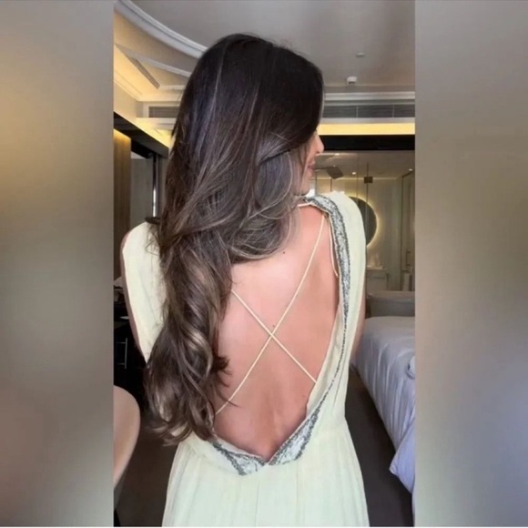 ZARA EMBROIDERED BEADED DRESS ZW COLLECTION NWT - Picture 12 of 14